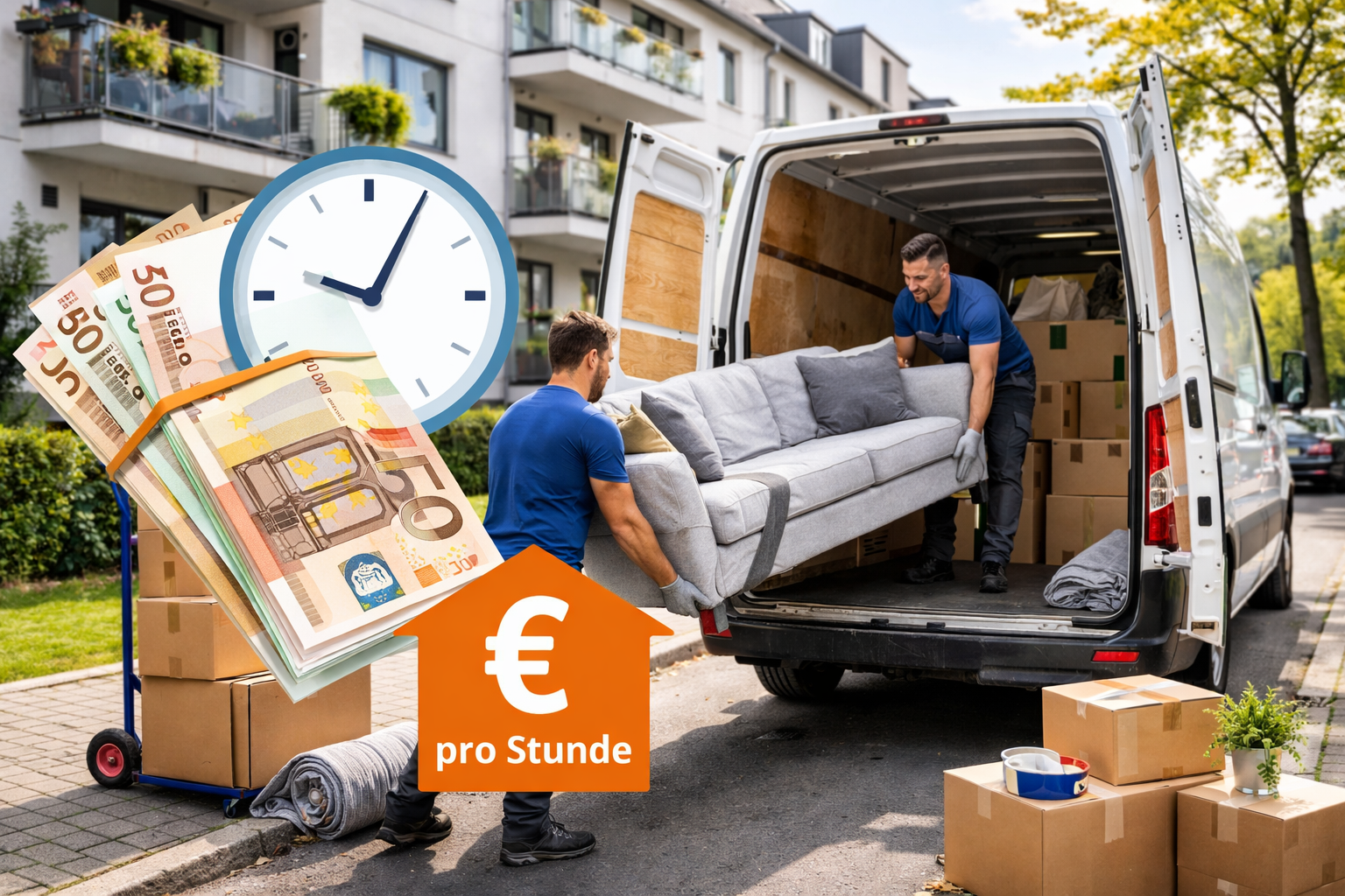 Umzug Hamburg Kosten pro Stunde – Preise, Beispiele und Tipps