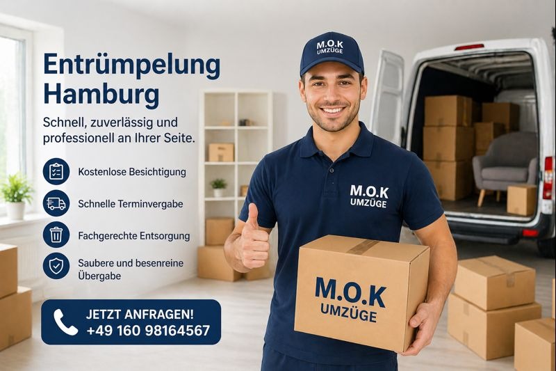 Entrümpelung Hamburg – Schnell, effizient und professionell Platz schaffen