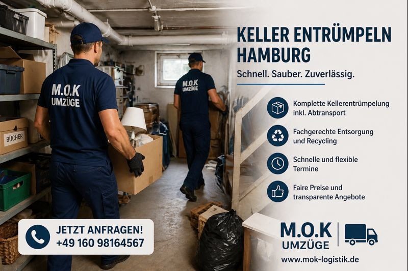 Wohnung entrümpeln Hamburg – Effizient, strukturiert und ohne Stress