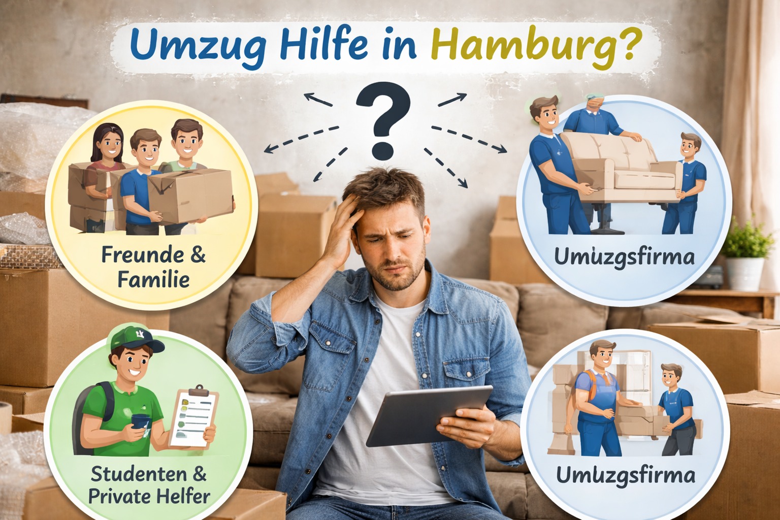 Umzug Hilfe Hamburg – Welche Unterstützung Sie wirklich brauchen